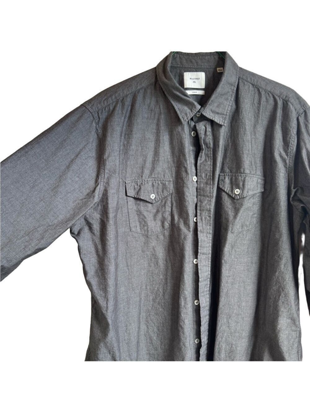 BILLY REID [Nordstrom] Grey Button Down - Picture 7 of 7